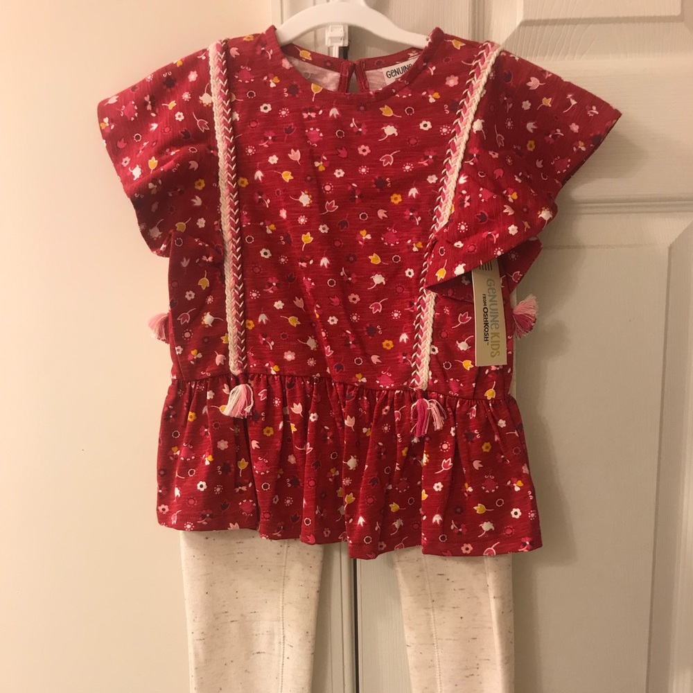 NWT Genuine Kids 2 piece Set - 5T